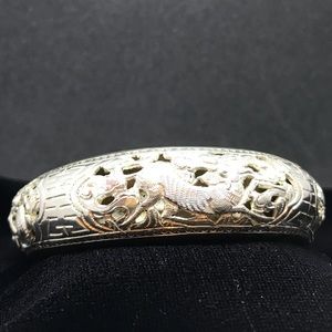 Antique Sterling Silver Chinese Bracelet